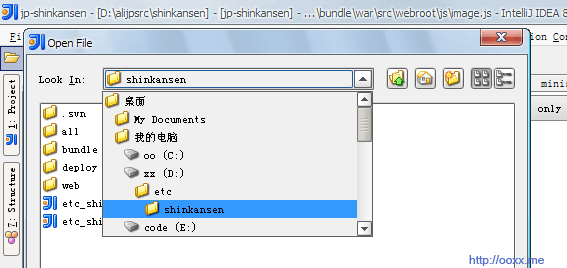 intellij idea 另存为